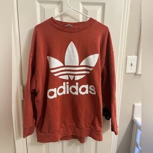 Adidas oversized sweat shirt